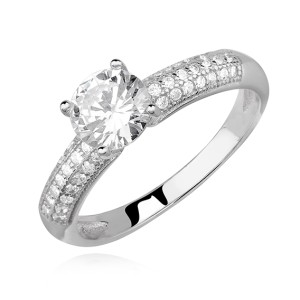 Inel argint cu pietre DiAmanti Z1243A-DIA (Argint 925‰ 2,5 g.)